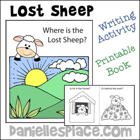 The Lost Sheep Coloring Book and Lesson Visual for Children's Ministry