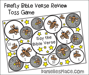 Firefly Faith Bible Verse Review Toss Game for Children's Ministry