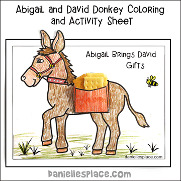 Abigail Keeps the Peace Bible Lesson – Younger Children - Printable ...