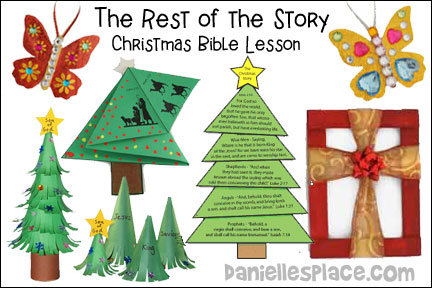 Christmas Story Tree Bible Lesson 5