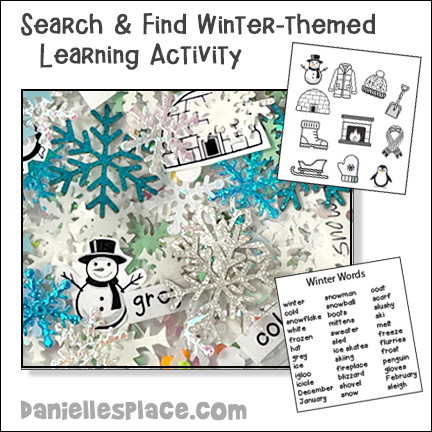 Search and Find Winter-themed Activity