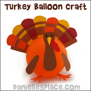 Thanksgiving Turkey Balloon Game and Learning Activity