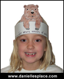 “There’s a Groundhog on My Head!” Free Hat Pattern - Printable Craft