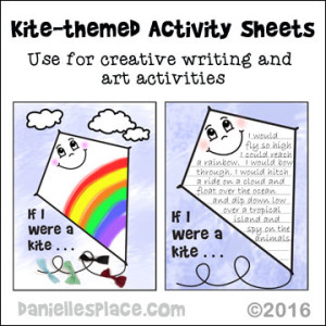 Kite Activity Sheets