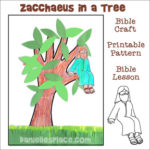 Zacchaeus Patterns | Printable Craft Patterns