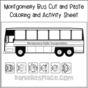 montgomery bus boycott coloring pages