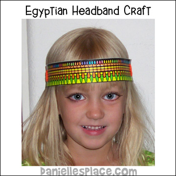 Egyptian Headband Craft