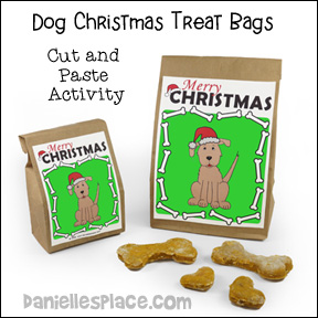 Dog Treat Bag Christmas Craft