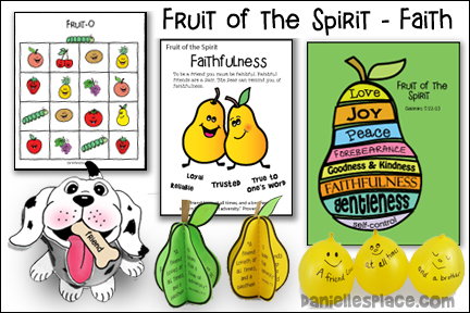 Fruit of the Spirit - Faith  Bible Lesson - KJV