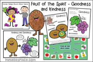 Fruit of the Spirit – Goodness Bible Lesson – KJV - Printable Craft ...