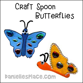 Craft Spoon Butterfly Crafts