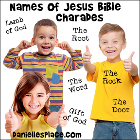 Names of Jesus Charades Game
