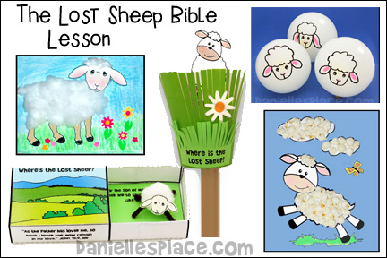 The Lost Sheep Bible Lesson - KJV