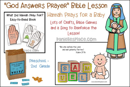 Hannah Bible Lesson
