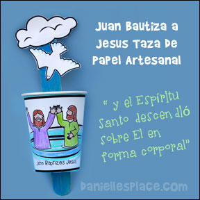 Juan bautiza a Jesus