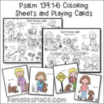 God Knows Me – Psalm 139 Bible Lesson 1 - Printable Craft Patterns
