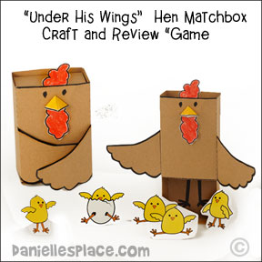 Matchbox Hen and Chick Craft
