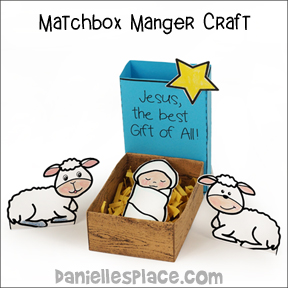 Matchbox Manger Craft