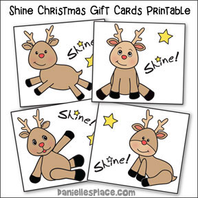 Shine Gift Cards or Gift Tags