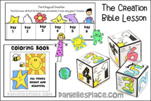 Free “The Creation” Bible Lesson for Children - Printable Craft Patterns