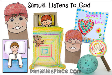 Samuel Listens to God Bible Lesson for Children's Ministry