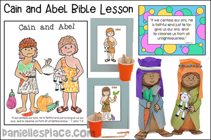 Cain and Abel Bible Lesson – KJV | Printable Craft Patterns