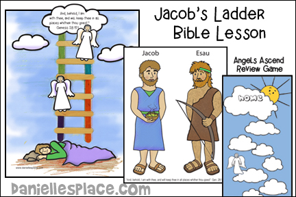 Jacob's Ladder Bible Lesson for Children