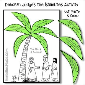 Deborah Story Tree Activity Sheet