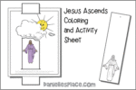 Jesus Ascends Bible Craft for Children