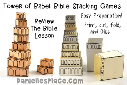 Tower of Babel Games and Activities