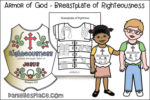 Armor of God Breastplate of Righteousness Bible Lesson for Children