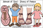 Armor of God - Shoes of Peace Bible Lesson