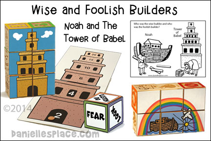 Wise and Foolish Builders Noah and the Tower of Babel