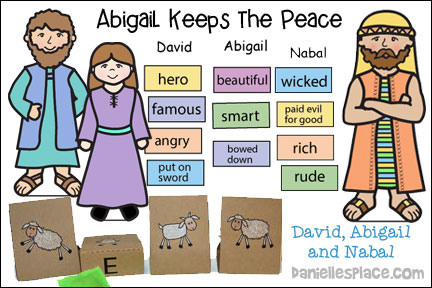 Abigail Keeps the Peace Bible Lesson for Older Children