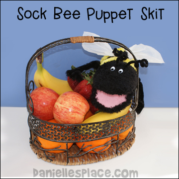 Beatitudes Bee Bible lesson and Puppet Skit