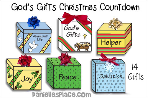 God's Gifts Christmas Countdown