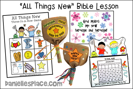 All Things New Bible Lesson for Children - NIV