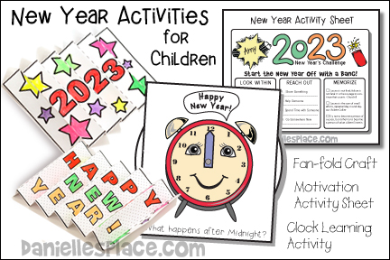 New Year Crafts and Learning Activities