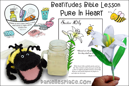 Beatitudes Bee - Pure in Spirit Bible Lesson - NIV
