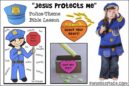 Jesus Protects Me Bible Lesson