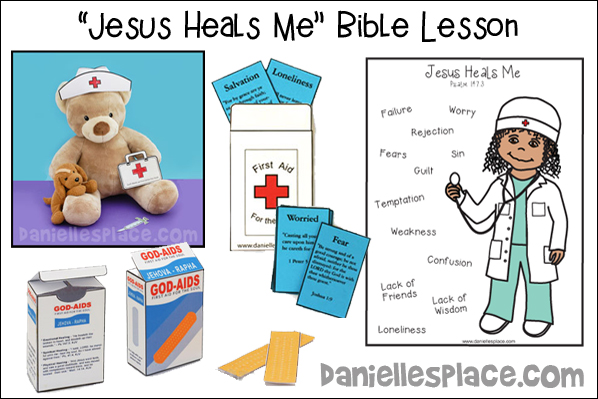 Jesus Heals Me Bible Lesson for Children