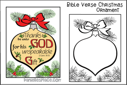 Christmas Ornament Coloring and Doodle Sheet