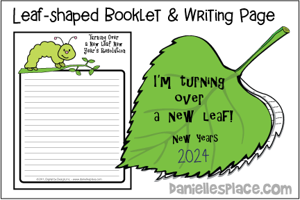 Turning Over a New Leaf Printable New Year Activities for Children