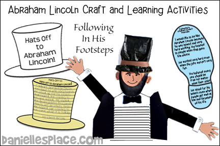 Abraham Lincoln Craft and Learning Activities