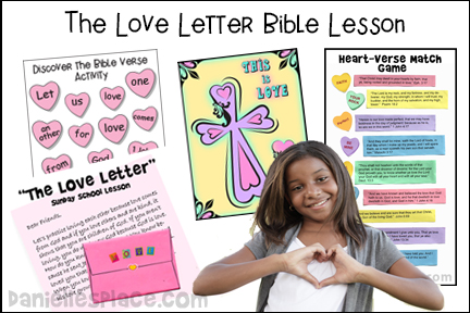 The Love Letter Bible Lesson for Children - NIV