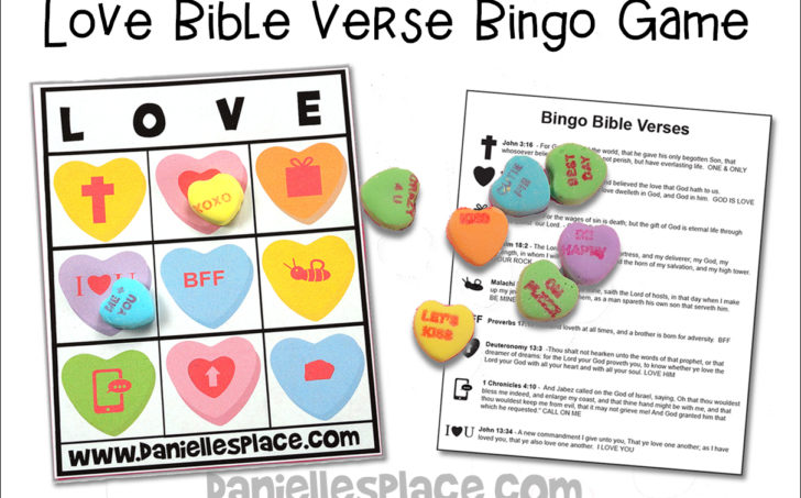 Bible Verse Bingo Game