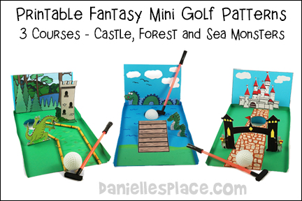 Printable Fantasy Mini Golf Patterns