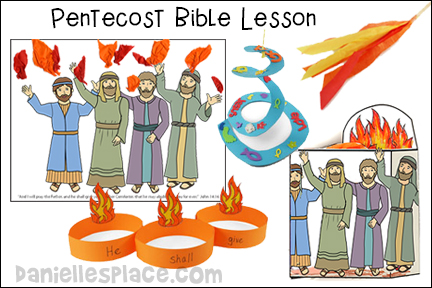 Pentecost Bible Lesson for Children - NIV