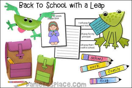 Back to School with a Leap Bible Lesson for Children - KJV