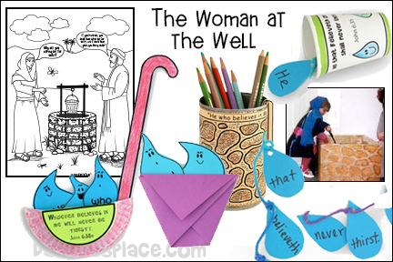 Woman at the Well Bible Lesson for Children